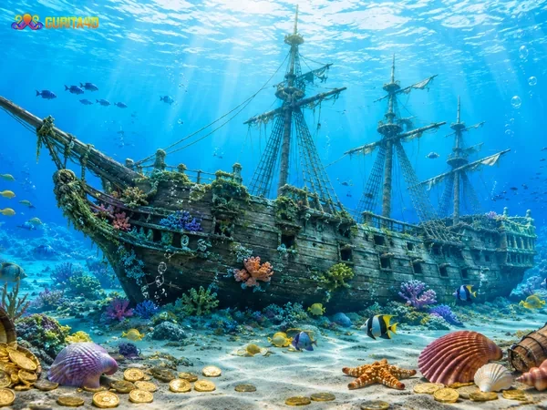 Contoh area memancing dalam permainan Fisher Game